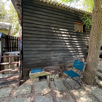 terrasse cabane